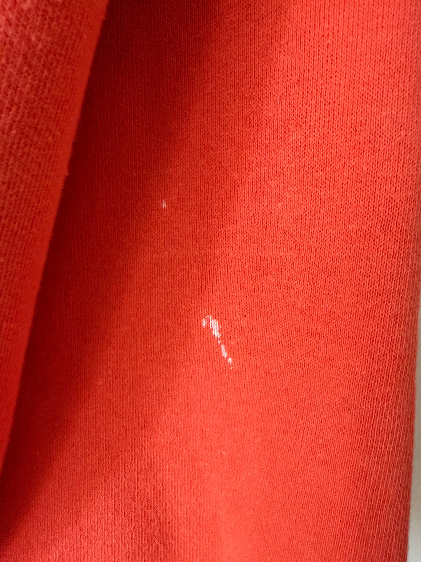 60's Cotton Orange Hoodie