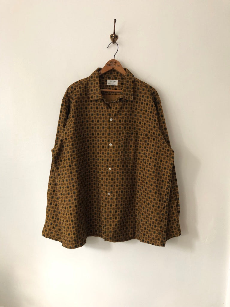 50's Arrow Octagon Printed Flannel Shirt