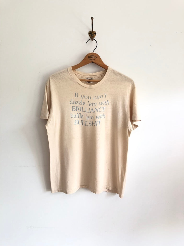 80's Baffle 'Em With Bullshit Shirt