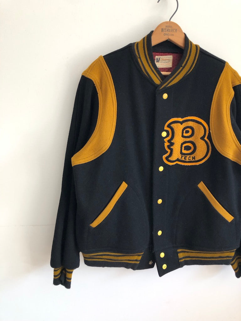 40's Champion Brooklyn Tech Wool Varsity Jacket