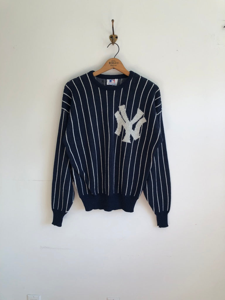 Pinstripe sweatshirt with modal