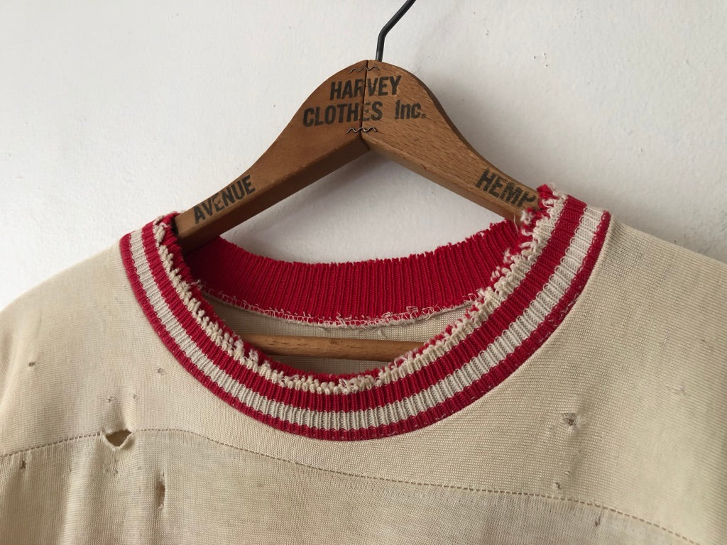 60's Derby High School #36 Distressed Football Jersey