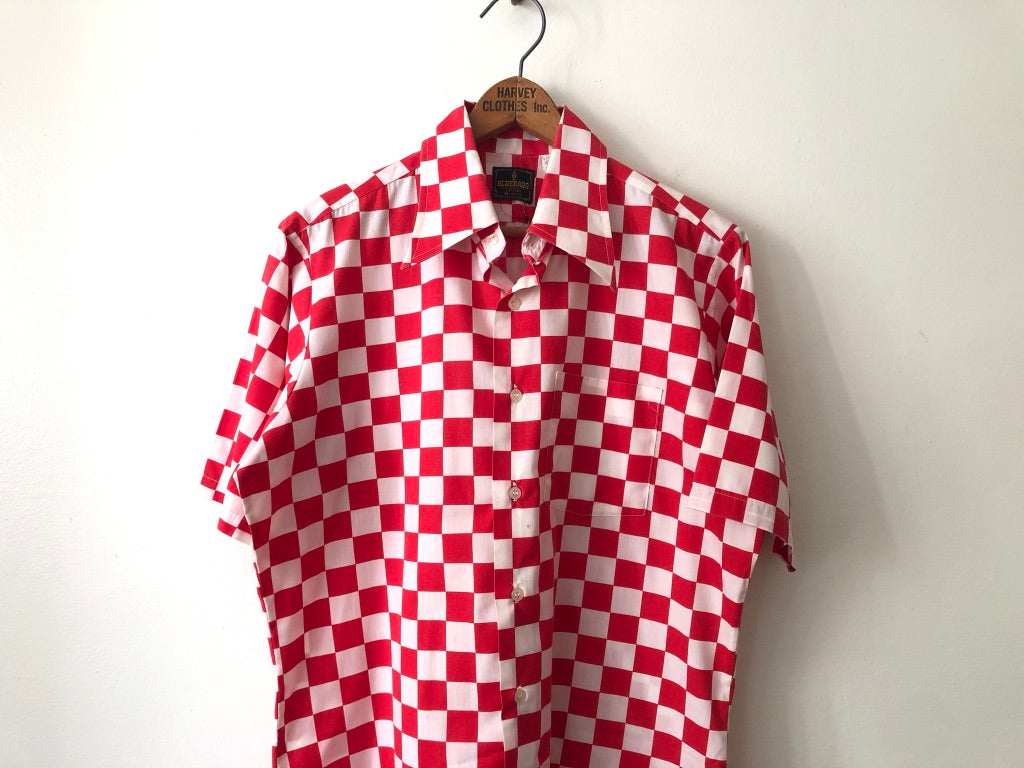70's Elderado Checkered Shirt