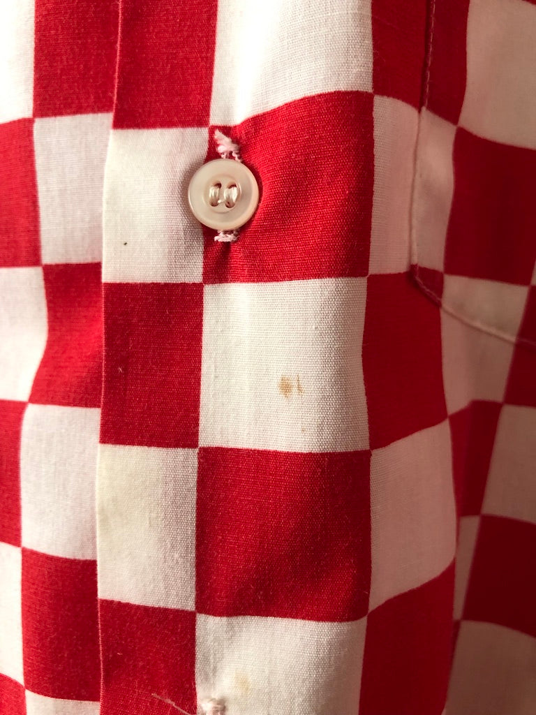 70's Elderado Checkered Shirt