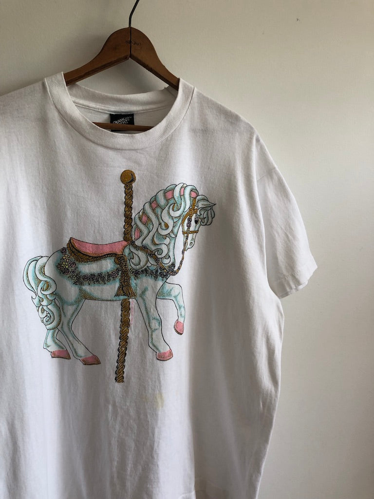 90's Glittered Pony T-Shirt