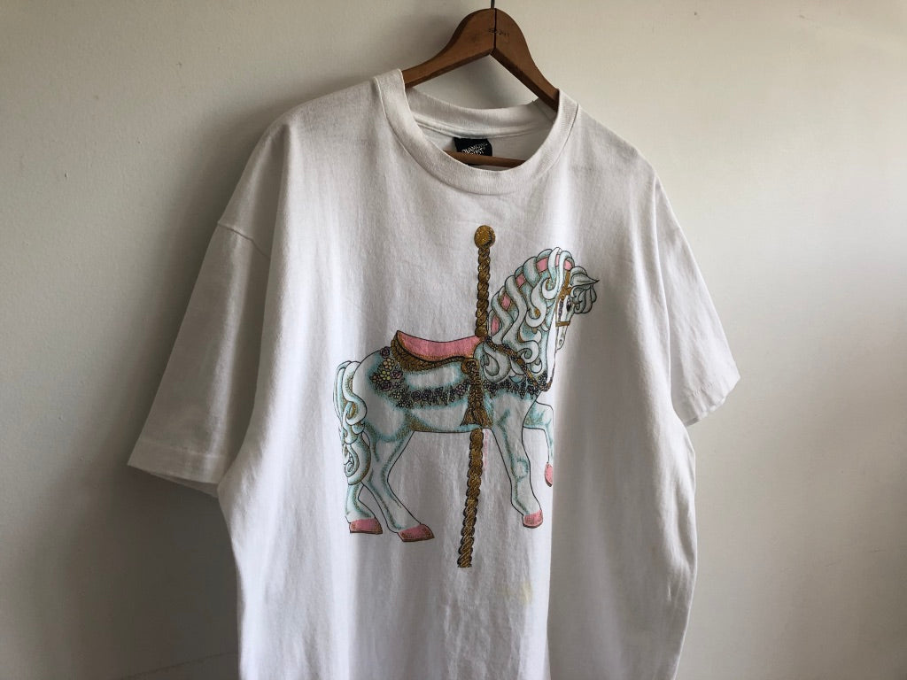 90's Glittered Pony T-Shirt