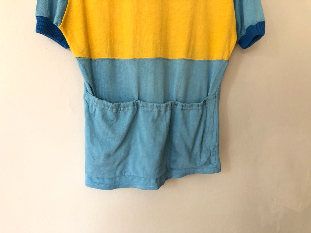 70's Goldia Two Toned Cycling Jersey