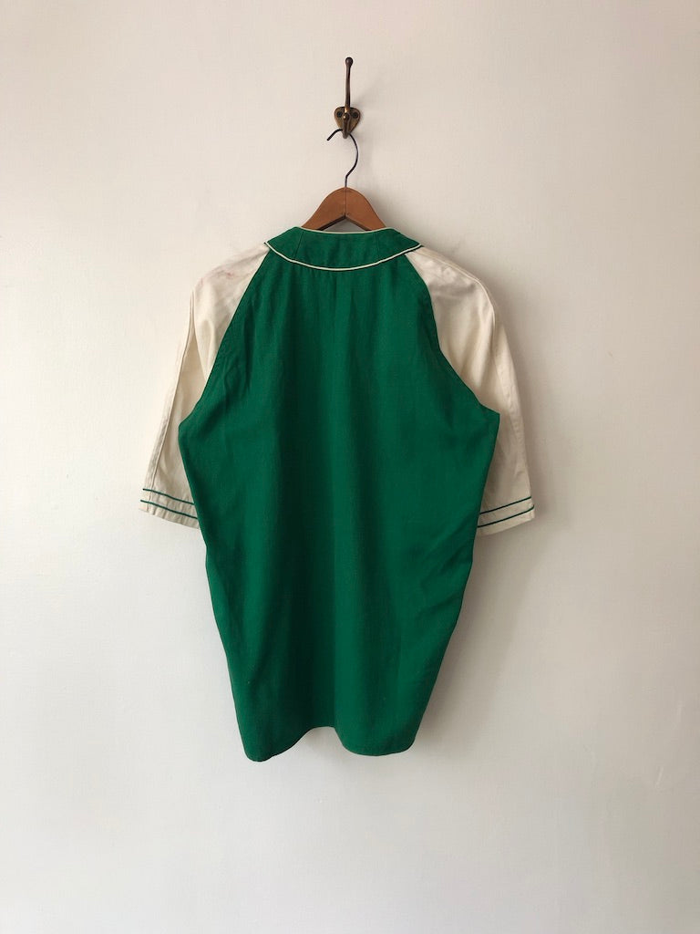 50's Home Oil Two Toned Baseball Jersey