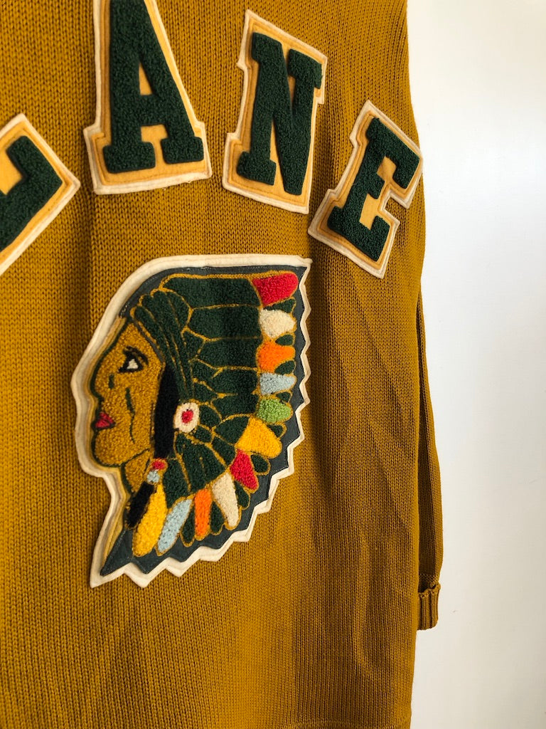 50's New Era Knitting Mills Lane Tech Wool Varsity Sweater