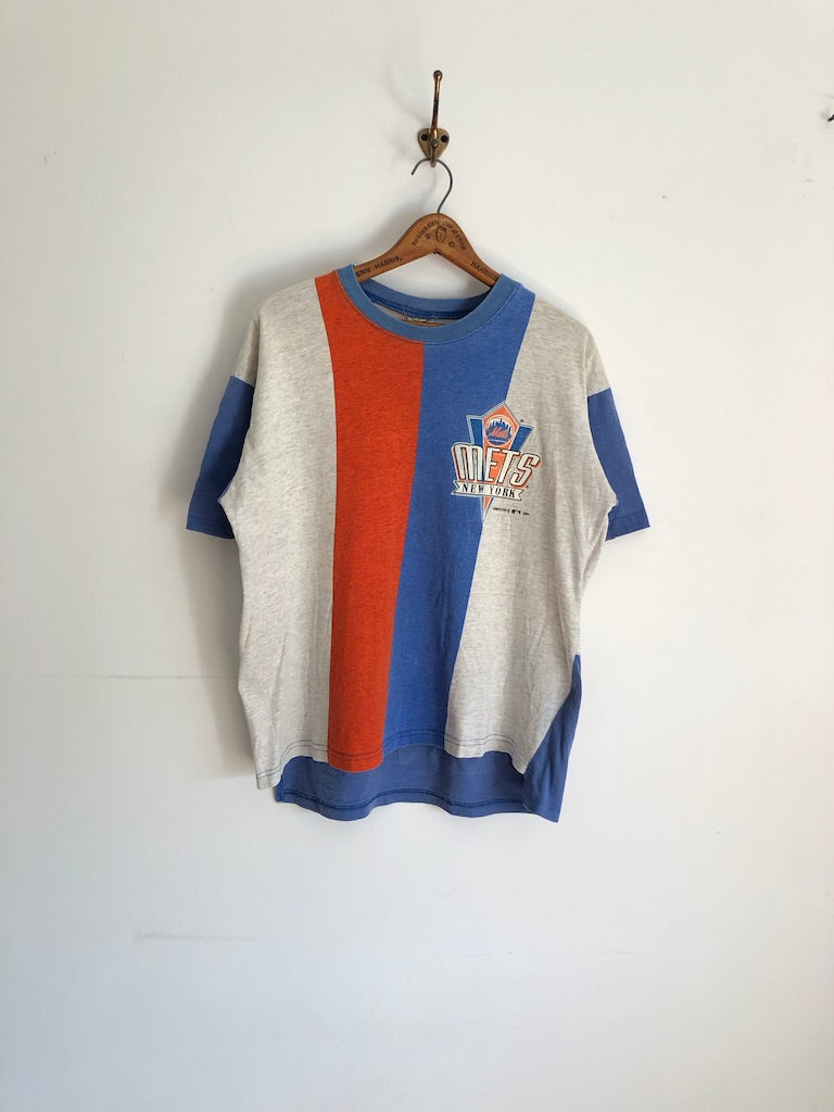 80's N.Y. Mets Striped Tee
