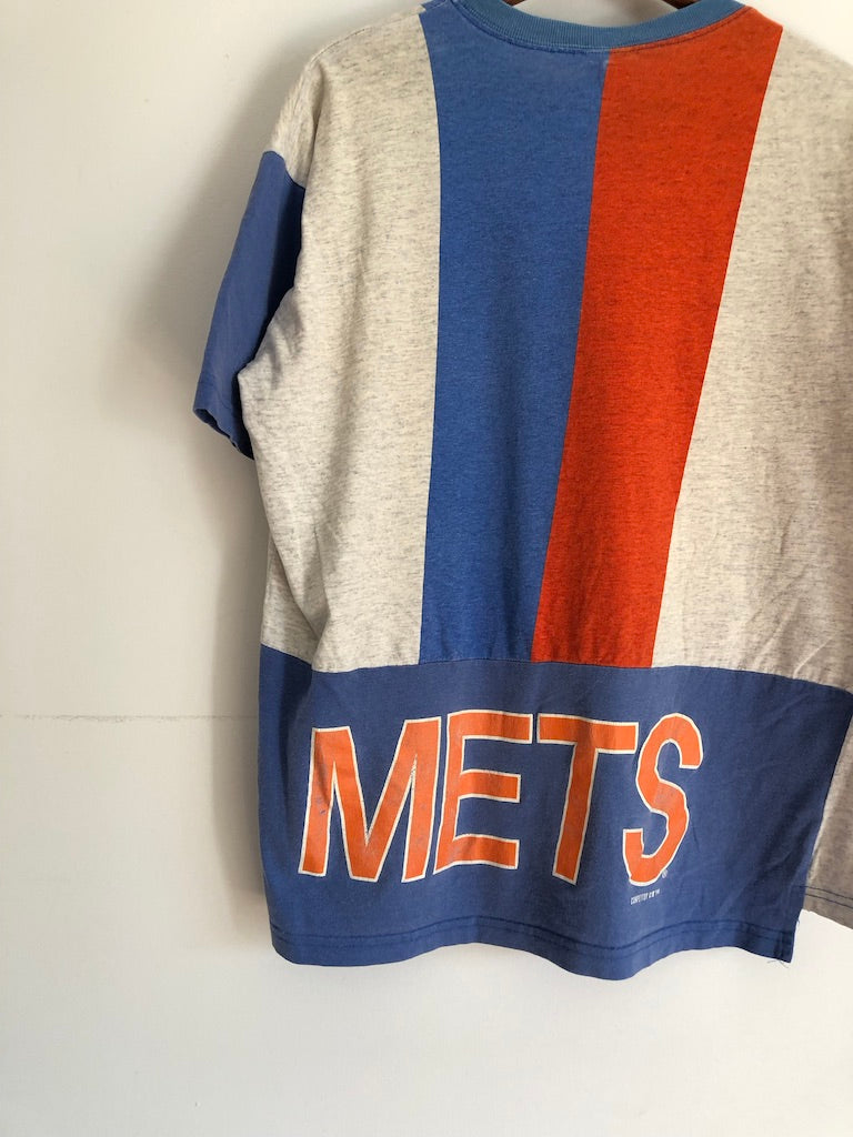 80's N.Y. Mets Striped Tee