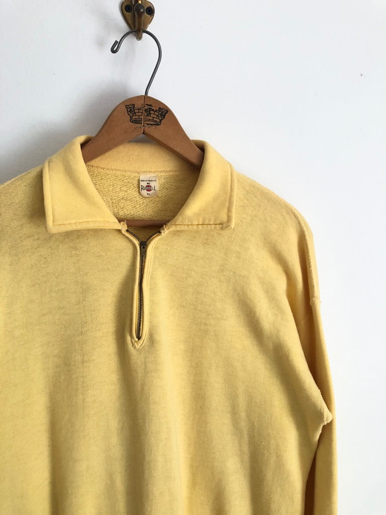 50's Russell Quarter Zip Sweatshirt