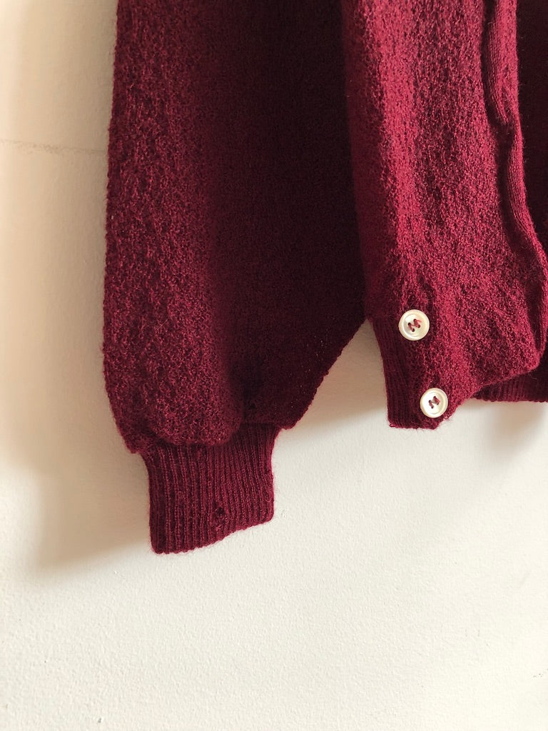 80's Strassi Thin Mohair Cardigan