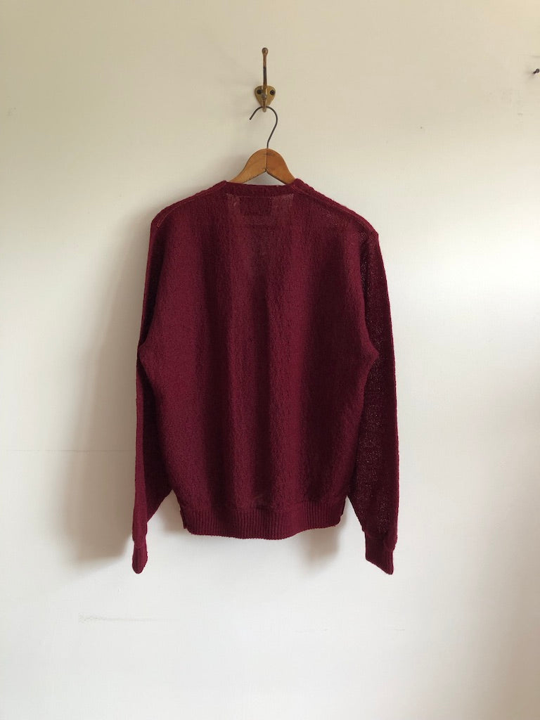 80's Strassi Thin Mohair Cardigan
