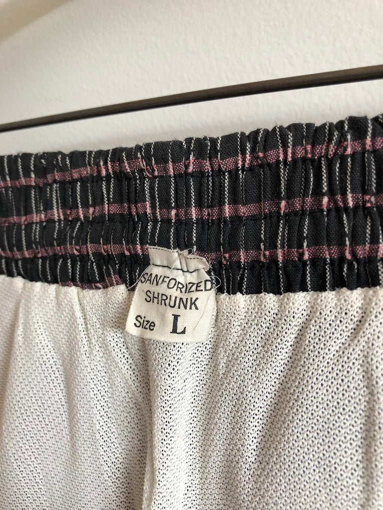 60's Striped Sanforized Swim Trunks