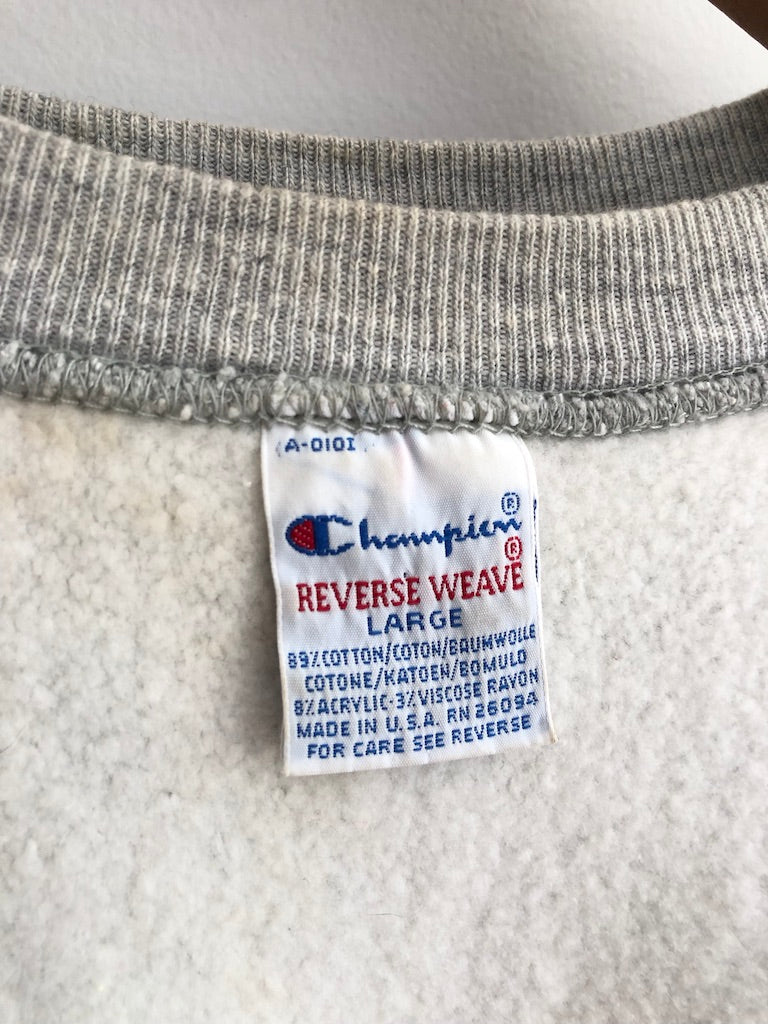 90's Champion The New School Reverse Weave Sweatshirt
