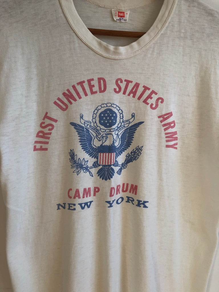 60's First United States Army Camp Drum, New York T-Shirt