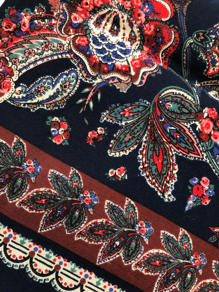 Large Floral Scarf
