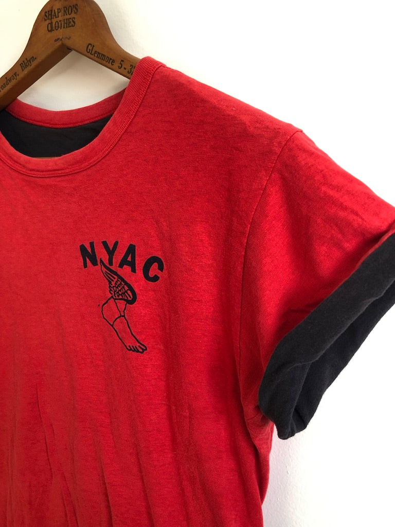 80's Champion New York Athletic Club NYAC Reversible P.E. T-Shirt