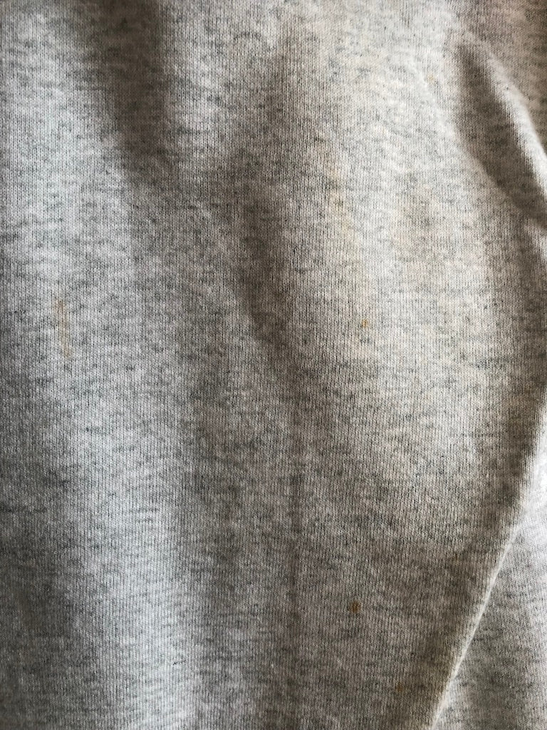 90's Crazy Puff Print Glittery Tourist Raglan Sweatshirt