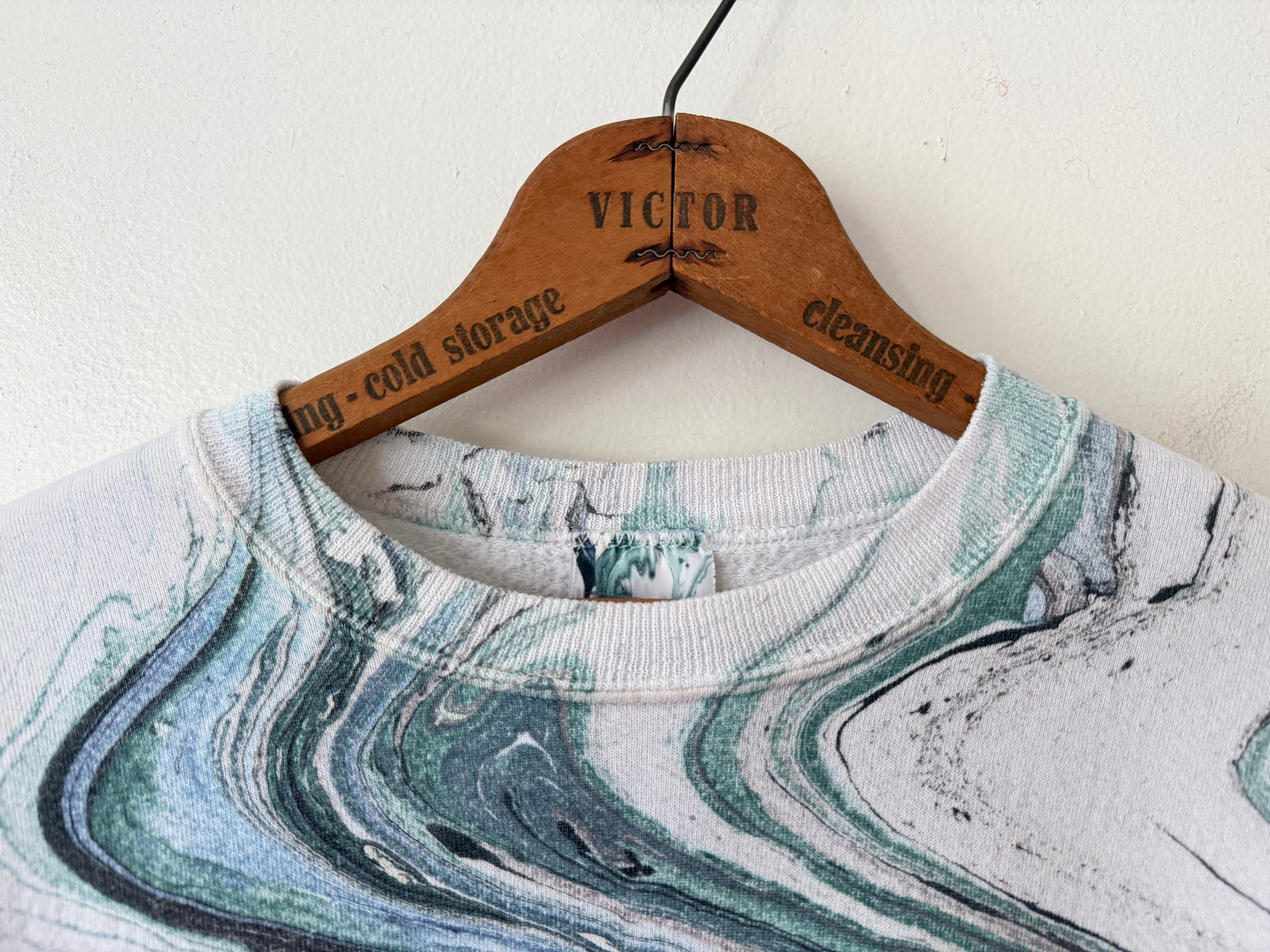 90's Marbled Tie-Dye Sweatshirt
