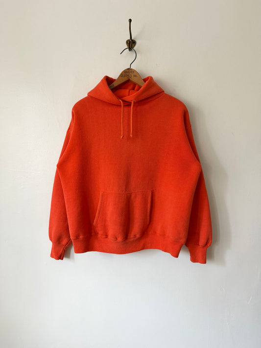 60's Cotton Orange Hoodie