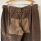 Polo Ralph Lauren Patchwork Corduroy Buckle Back Pants