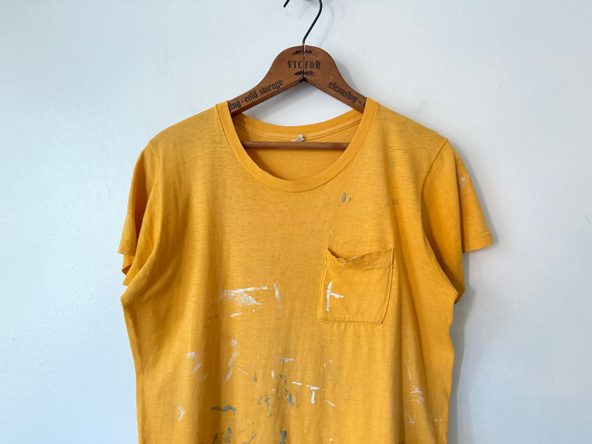 70's Jogs Paint Stained Pocket Shirt
