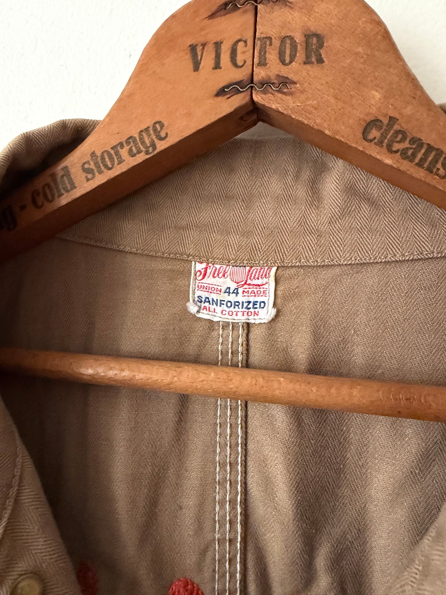 50's Freeland Houdaille Consruction HBT Coverall