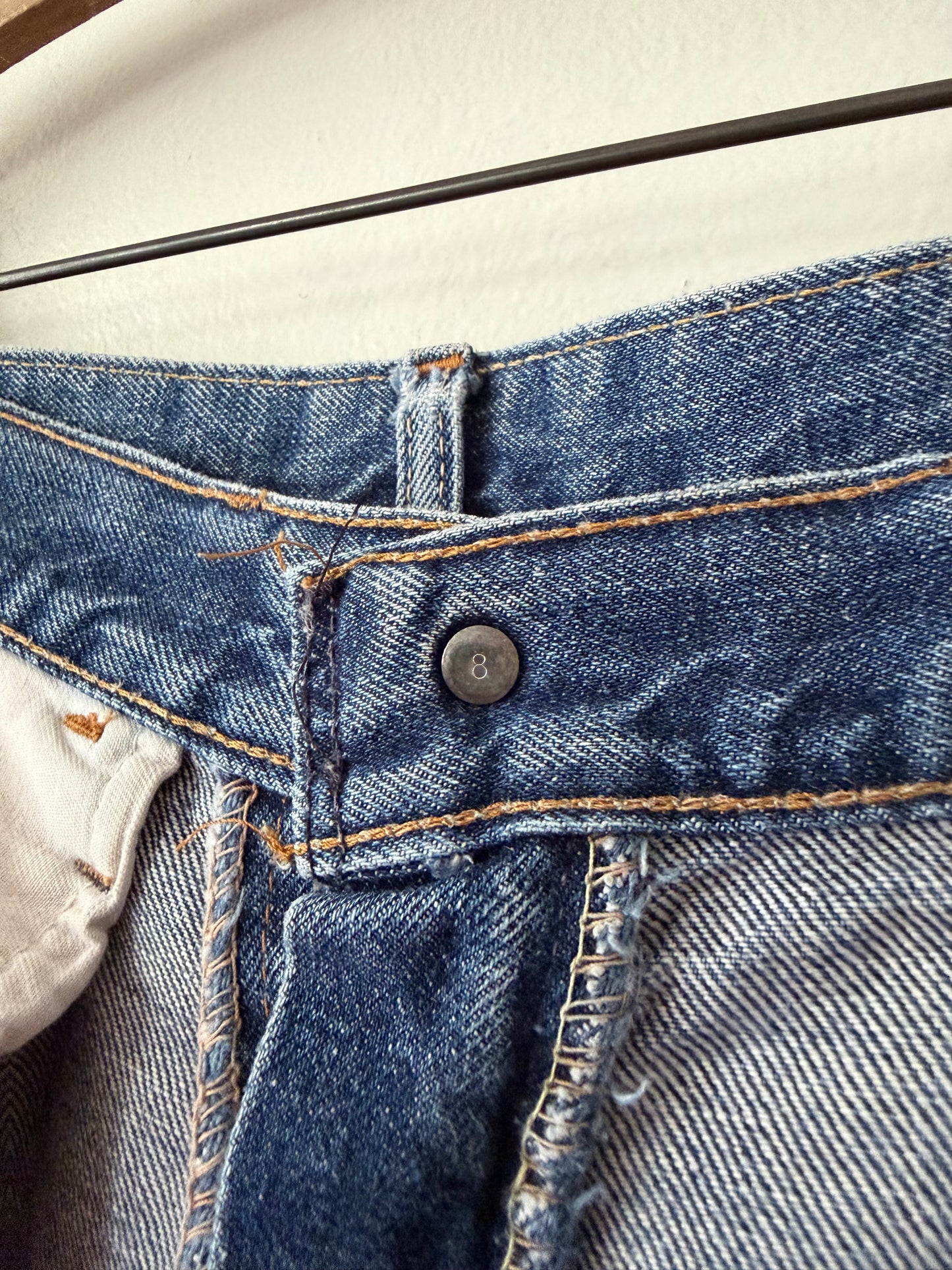 70's Levi's Orange Tab Big E Bell Bottom Jeans