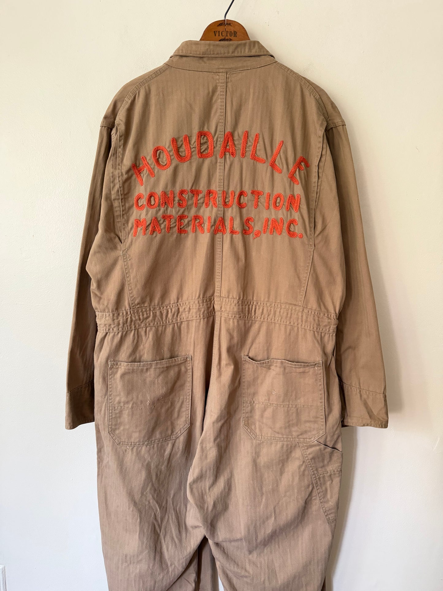 50's Freeland Houdaille Consruction HBT Coverall