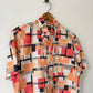 Gitman Bros Geometric Seersucker Shirt