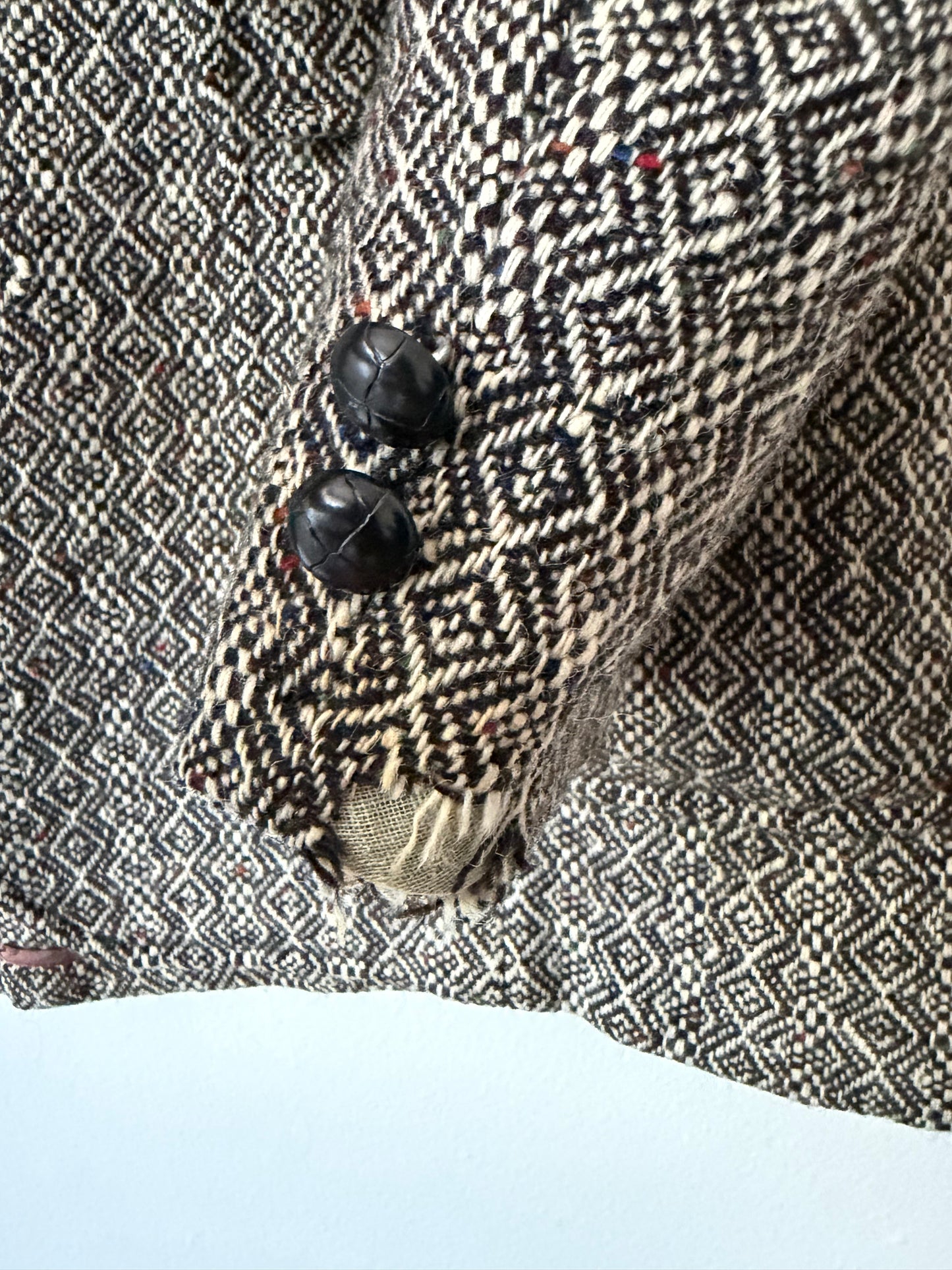 50's Geometric Wool Sport Blazer