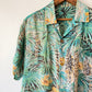 60's Vibrant Floral Rayon Hawaiian Shirt