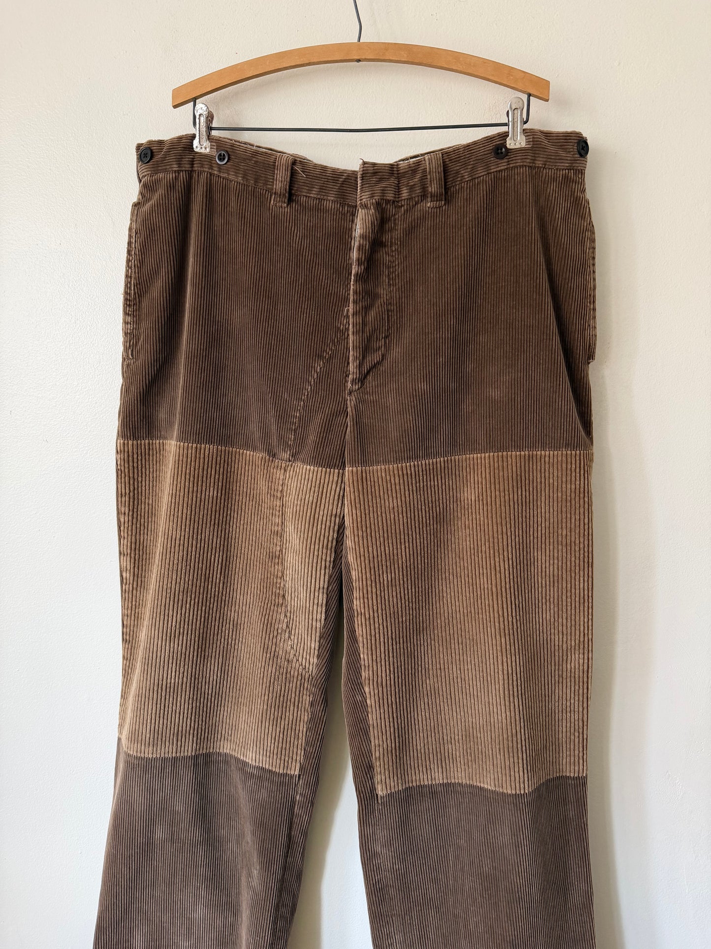 Polo Ralph Lauren Patchwork Corduroy Buckle Back Pants