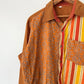 80's Scrap Pattern Paneled Shirt