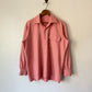 70's Salmon Pink Wool Shirt