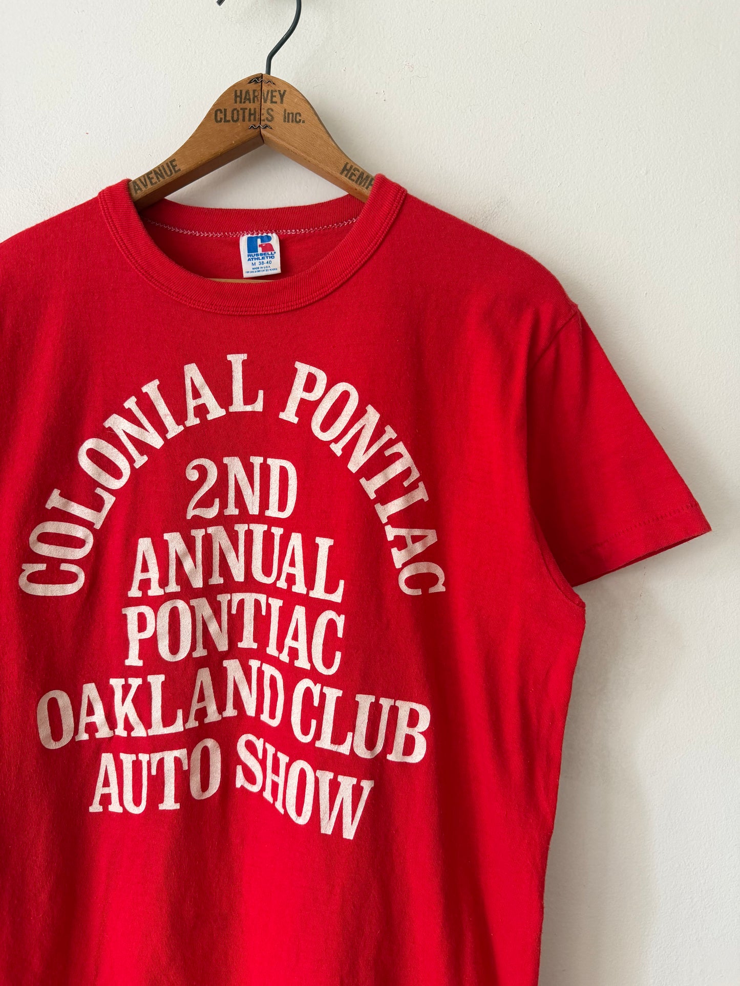80's Colonial Pontiac Oakland Auto Show Shirt