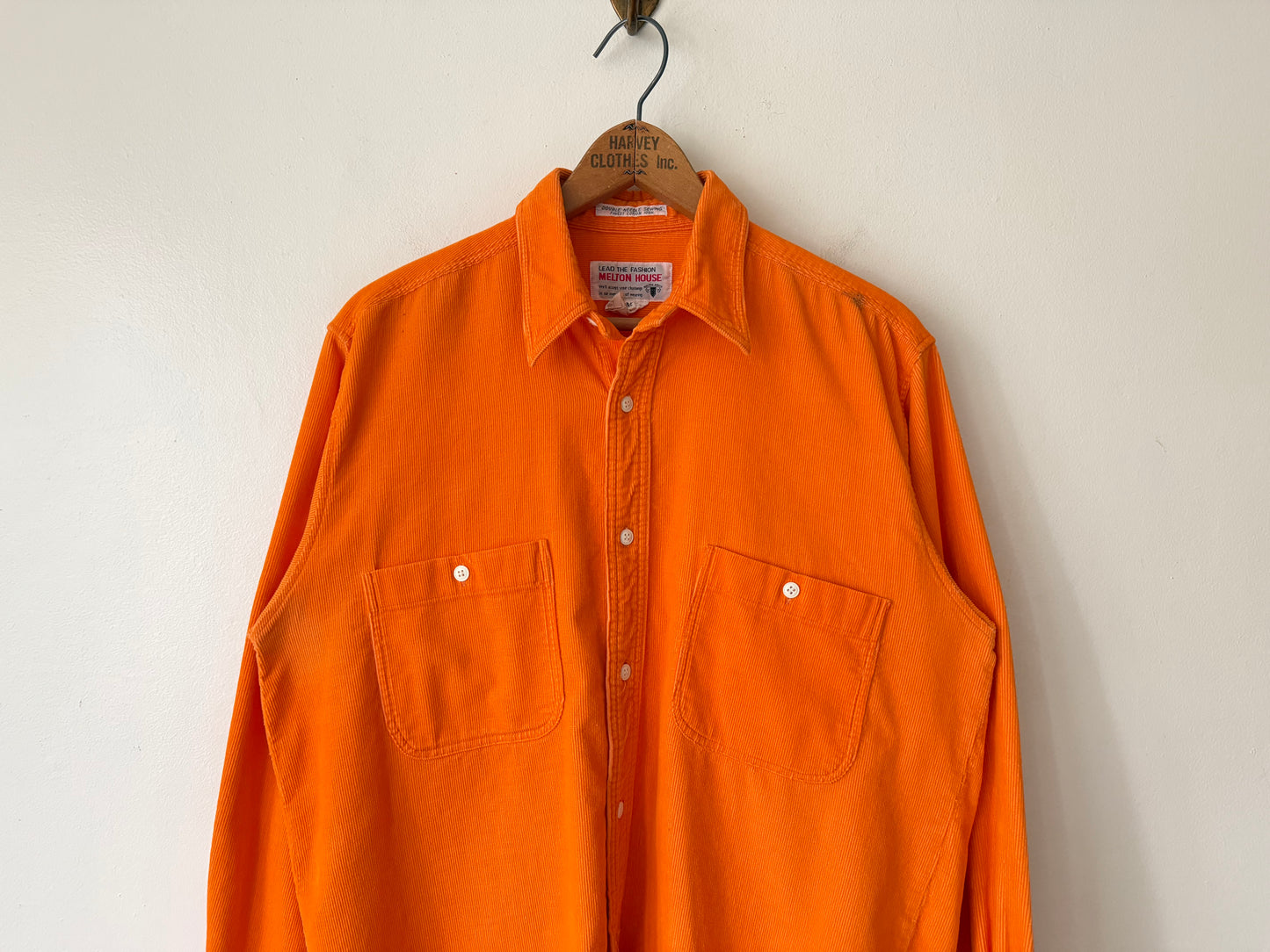 70's Melton House Corduroy Shirt