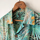 60's Vibrant Floral Rayon Hawaiian Shirt