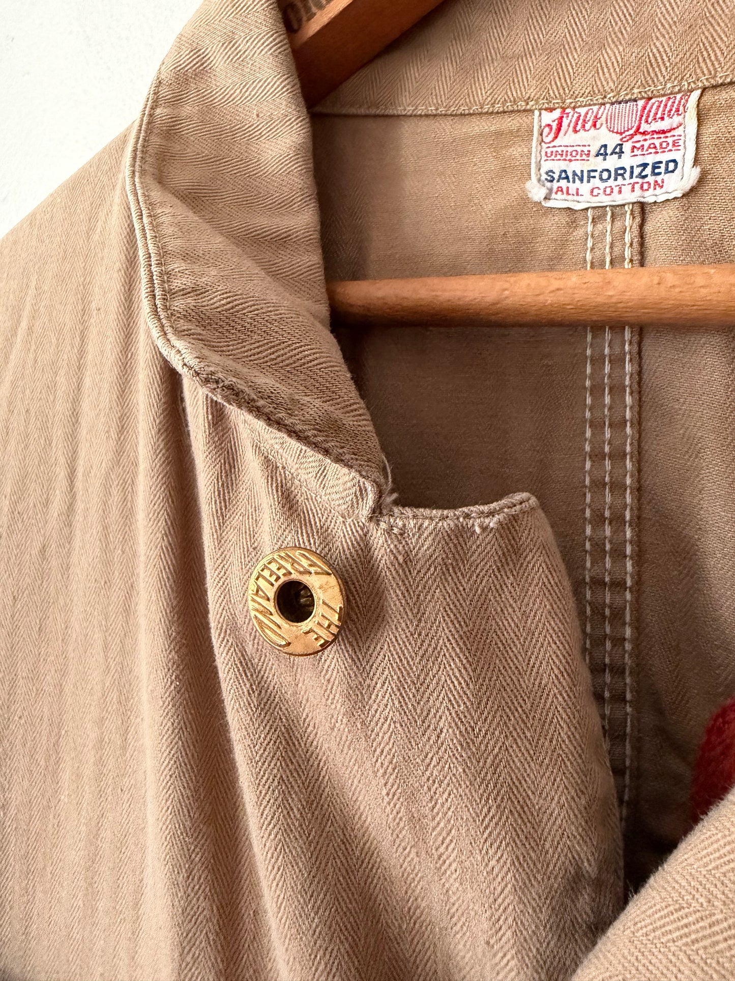 50's Freeland Houdaille Consruction HBT Coverall