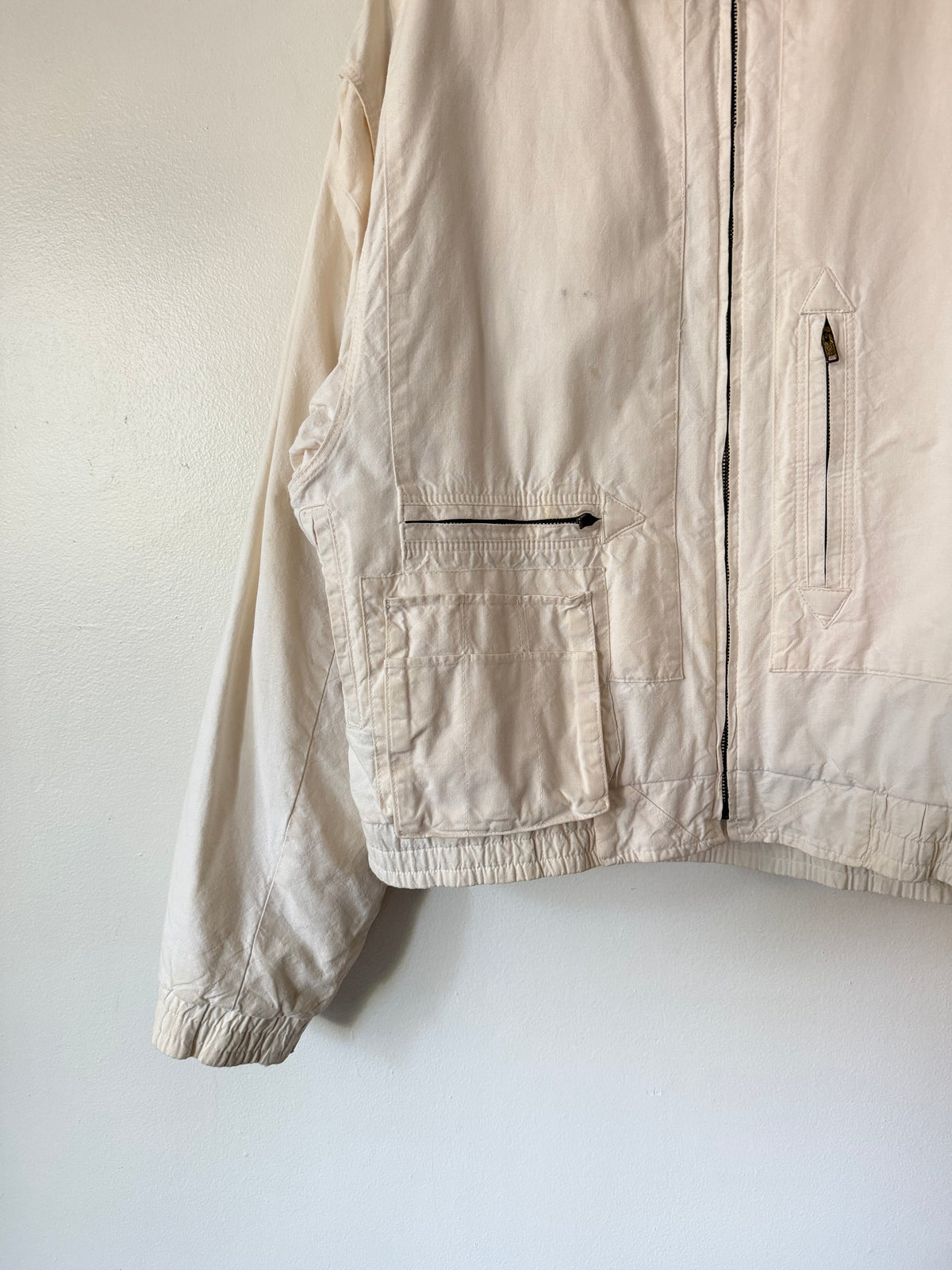 80's French Cotton Bomber Jacket