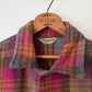 60's Pioneer Wool Plaid Shirt Jacket