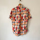 Gitman Bros Geometric Seersucker Shirt