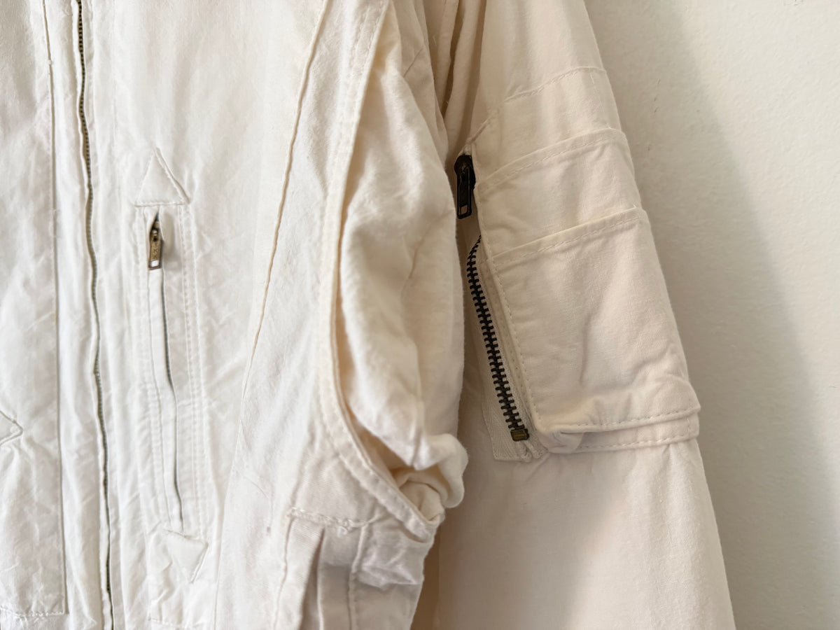 80's French Cotton Bomber Jacket