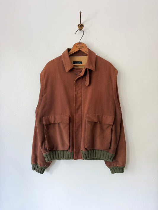 80's Rafael Bill Kaiserman Italian Bomber Jacket
