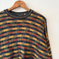 80's Saks Fifth Avenue Wool Geometric Sweater