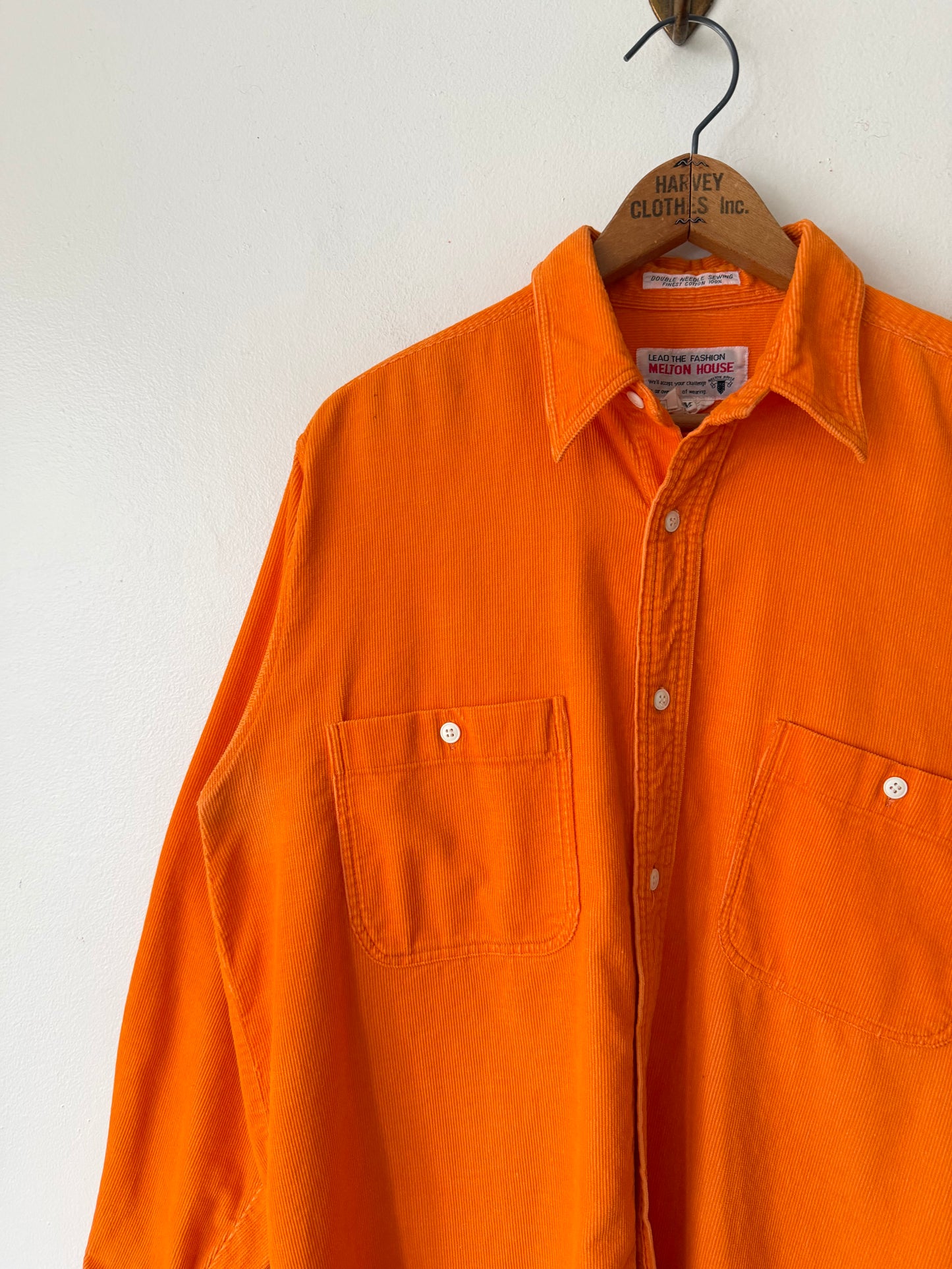 70's Melton House Corduroy Shirt