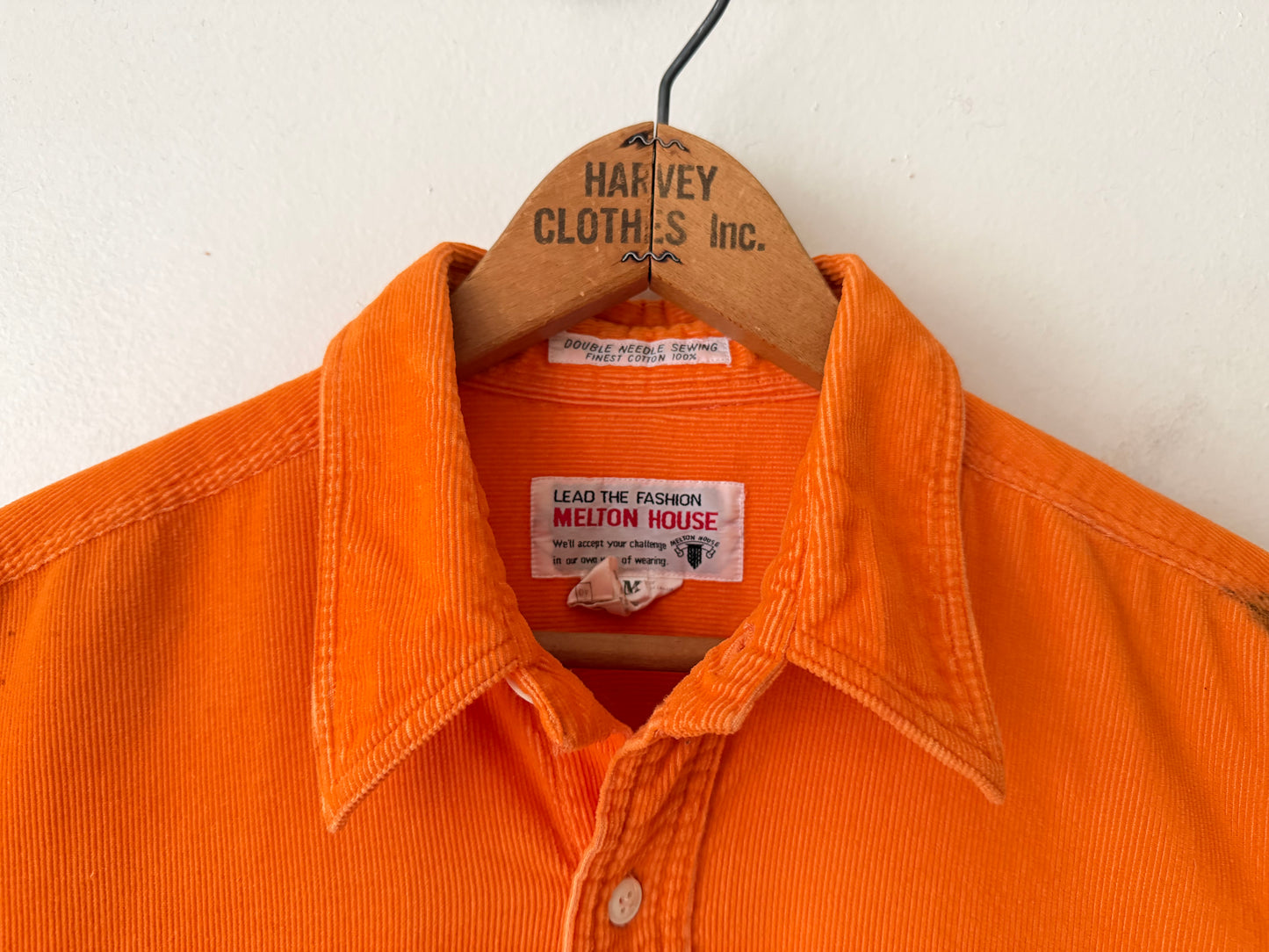 70's Melton House Corduroy Shirt