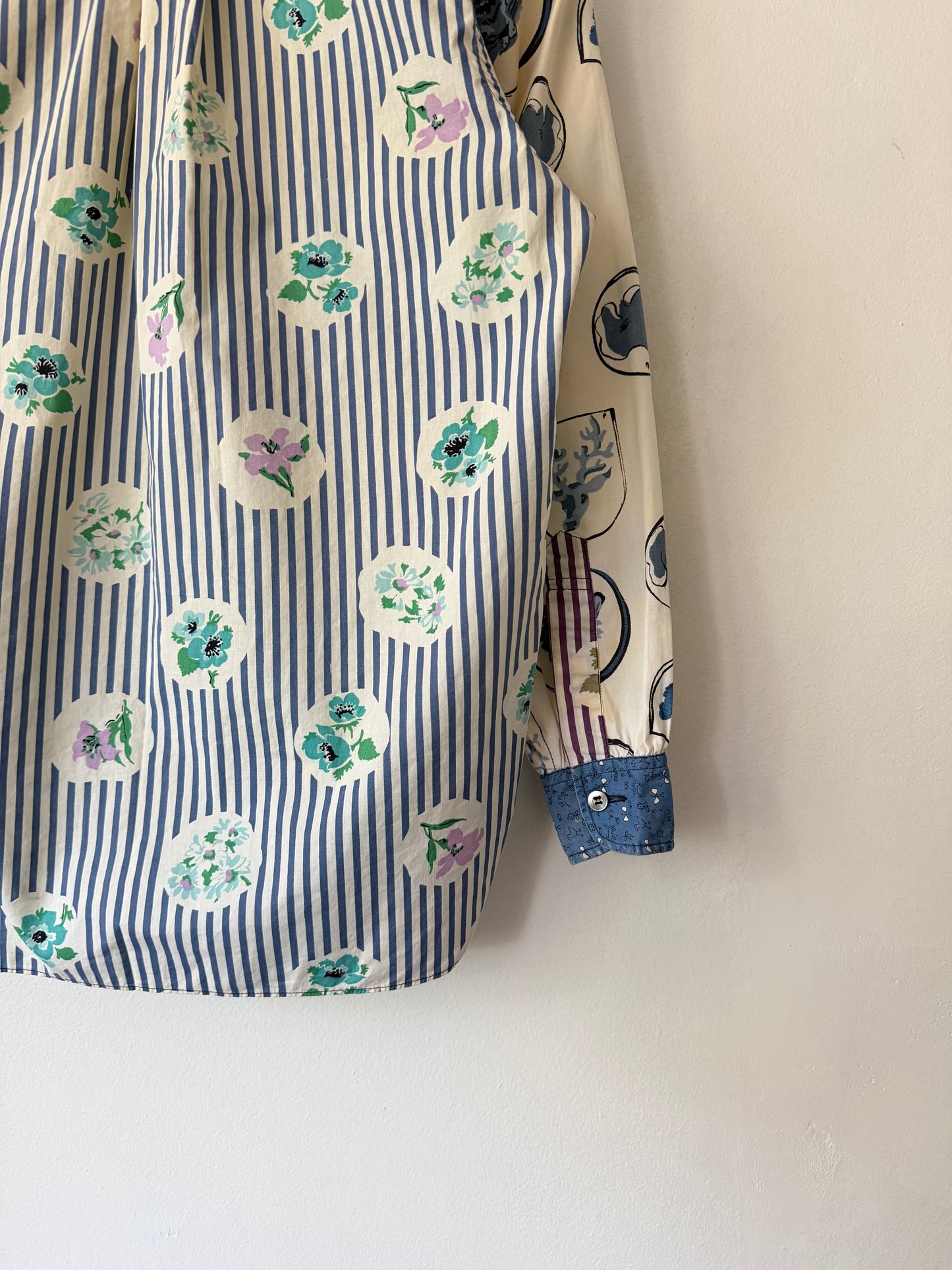 60's Hill-Day Patterned End-O-Day Shirt